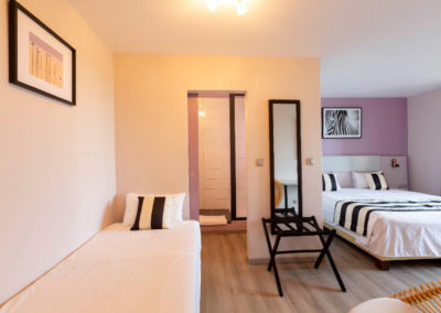 Dreibettzimmer mit Seeblick