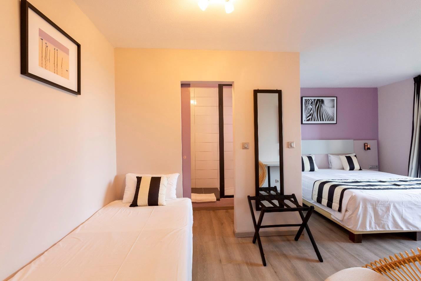 Dreibettzimmer mit Seeblick