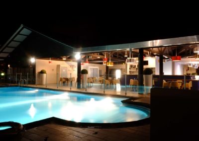 Betriebsabend im Seminar am Pool in Kourou