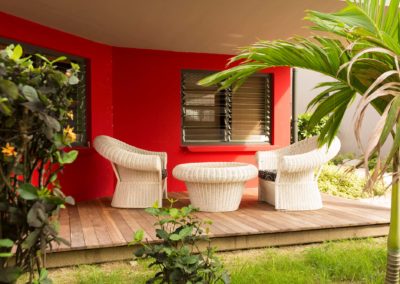 Zimmer mit Terrasse im Erdgeschoss in Kourou